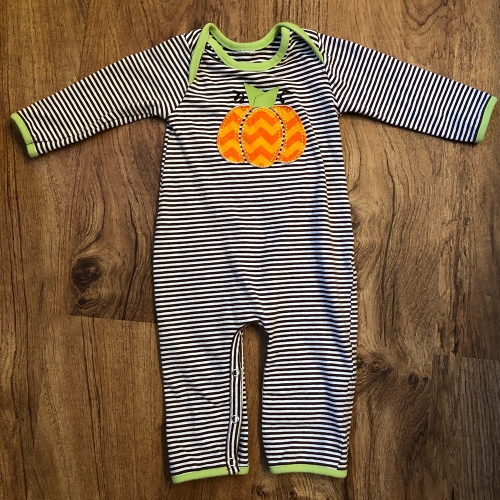 Fall Pumpkin One Piece